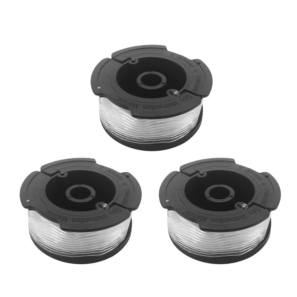 

Universal Trimmer Spool Mowing Line Coil for BLACK DECKER AF-100-3ZP, 3pc, 501 Original