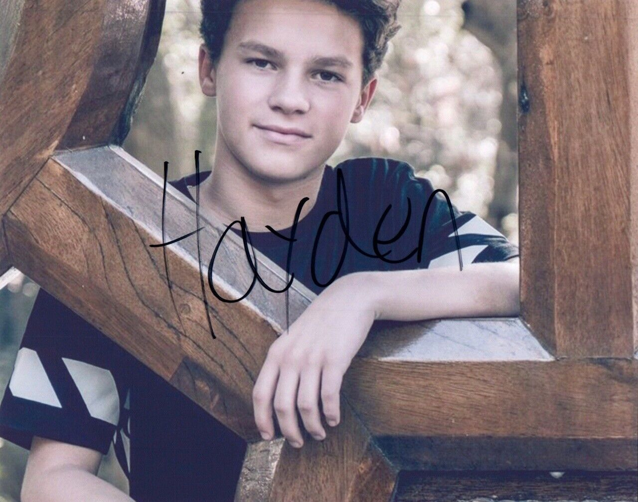 Hayden Summerall Signed Autographed 8x10 Photo Poster painting Chicken Girls Actor Musician COA