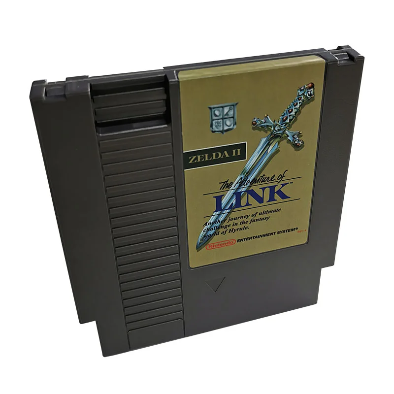 Zelda II:The Adventure of Link For Nintendo NES - 8 Bit Game Cartridge