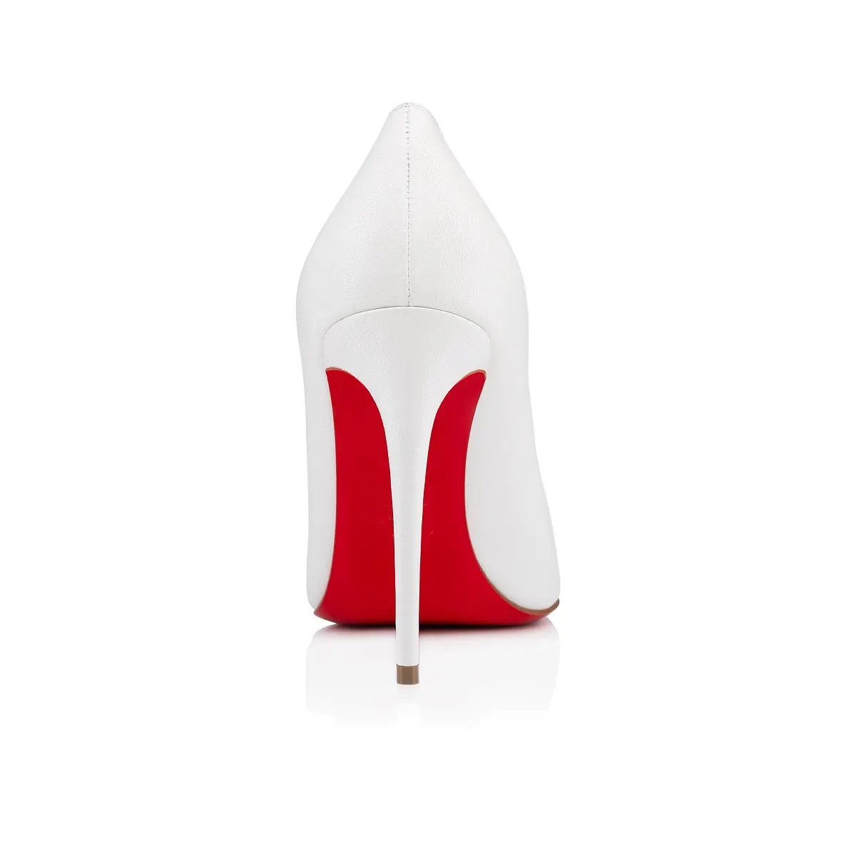 100mm Women's Classic Party Wedding Red Soles Heels Matte Pumps-vocosishoes