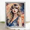 Taylor Swift-11CT Stamped Cross Stitch 40*55cm/15.75*21.65in