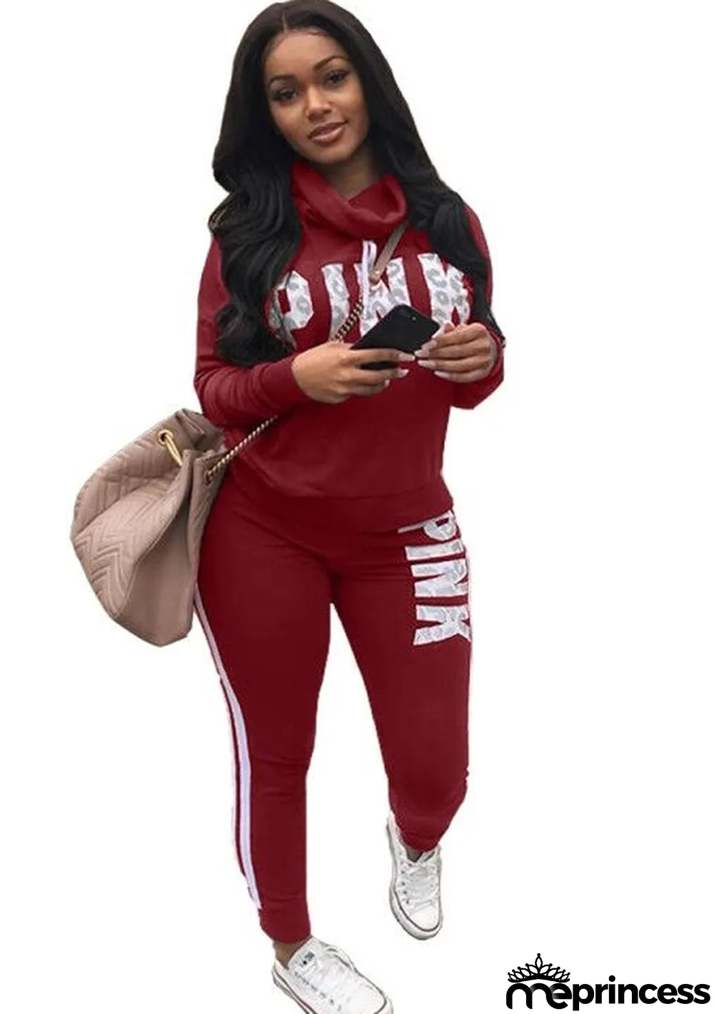 Letter Print Sportswear