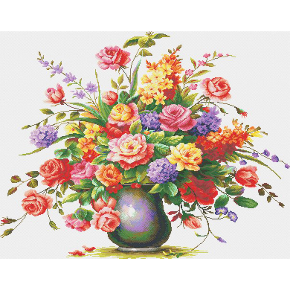 

40*30CM-Round Drill Diamond Painting-Jonquil, 501 Original