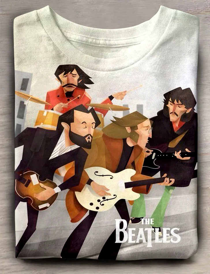 Eagerlys  The Beatles T-shirt Eagerlys