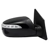 TRQ Right Mirror Power with Housing Turn Signal Passenger Side Compatible with 2010-2015 Hyundai Tucson HY1321176