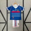 Retro 1998 Kids France Soccer Jersey Home