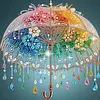 Abstract Special Shaped 5D DIY Partial Drill Diamonds Dots Gem Art Kits for Adults Beginners Home Decor Diamonds Paintings Gem Art 11.81 X11.81inch