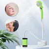 Outdoor Camping Shower Waterproof Rechargeable Portable Electric Shower Pump