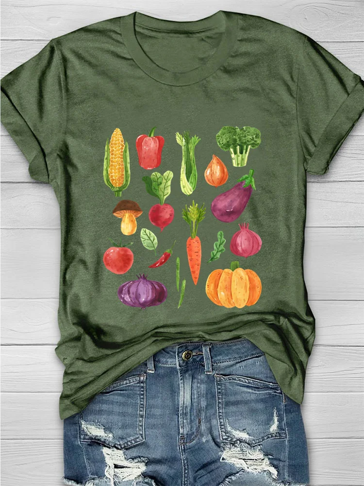 Eagerlys  Vegetable T-shirt Eagerlys
