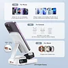 5 In 1 Wireless Charging Station With 10000mAh Power Bank Digital Display Automatic Magnetic 20W Fast MagSafe Portable Charger Usb C Station Stand External Battery Power Bank Compatible With IPhone 15/14/13/12 All Series & AirPods & LWatch