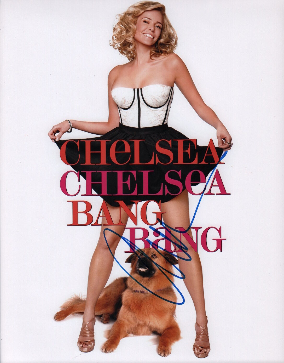 Chelsea Handler signed 11x14 Photo Poster painting