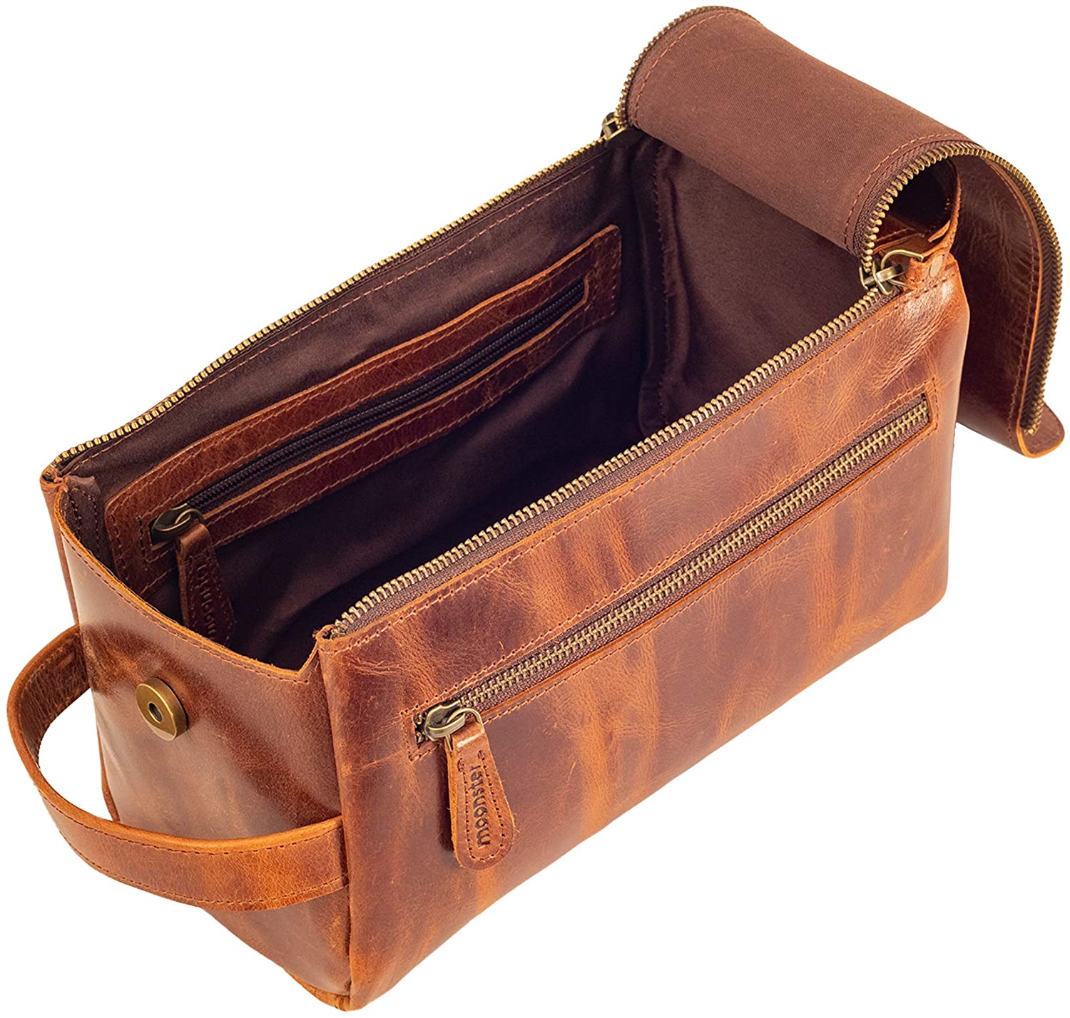 Leather Toiletry Bag For Men - Stylish And Practical