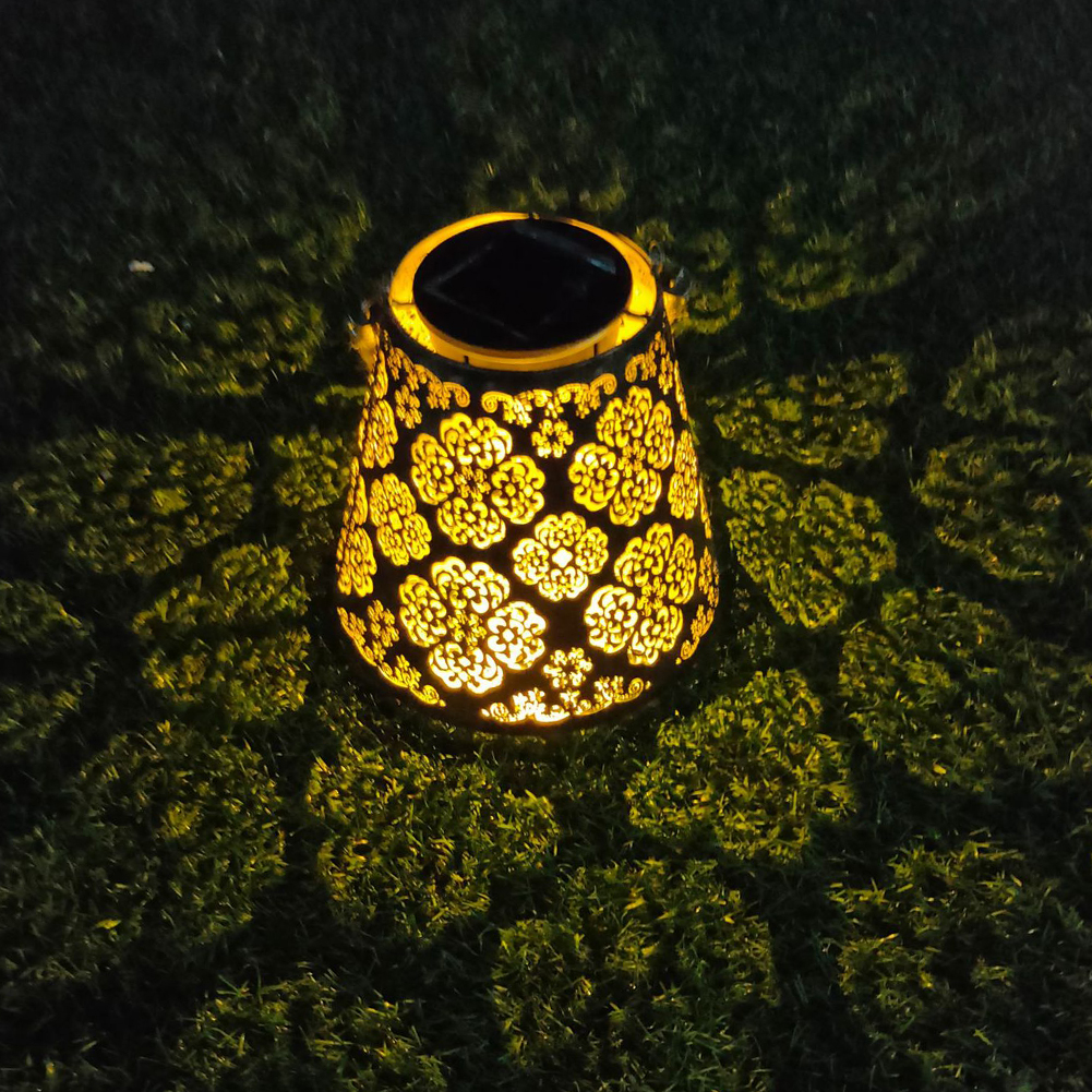 

Metal Hollow Lantern Butterfly Flower-Solar Light, 501 Original