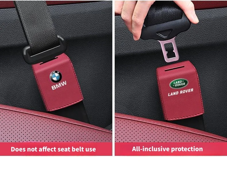 Car seat belt buckle base protective cover