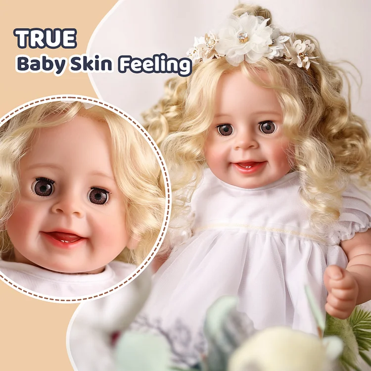 Babeside Open & Close Eyes Reborn Baby Yaney 20'' Princess Girl Building Lovely Memories