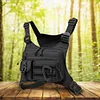 Outdoor Multifunctional Travel Vest Chest Bag Large Capacity Nylon Hunt Vest Bag