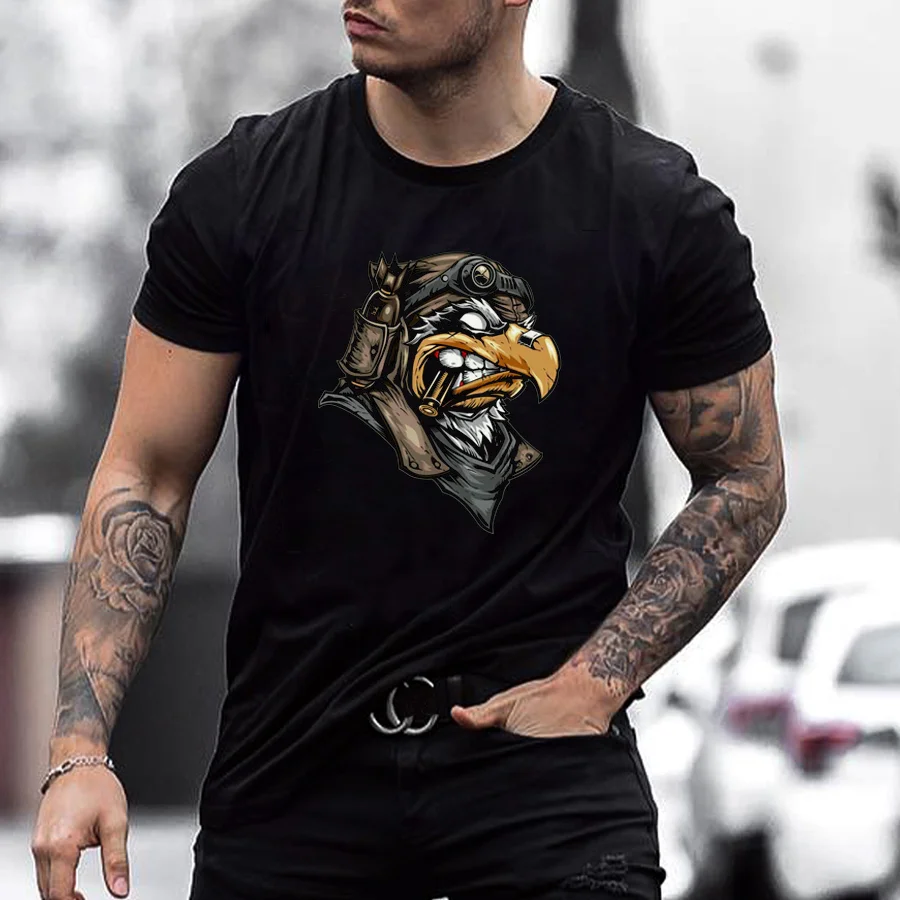 Mens Eagle Short Sleeve T-shirt / [viawink] /