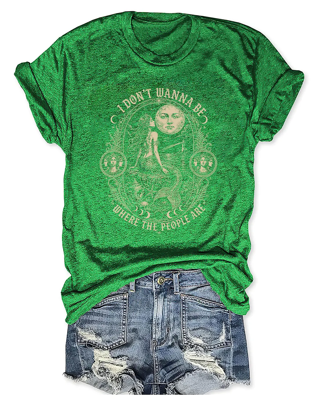 Siren I Don't Wanna Be Where The People Are T-shirt