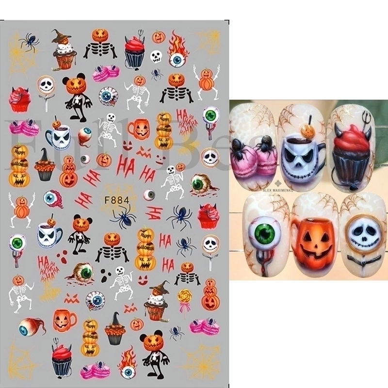 Cute Cartoon Pvc Nail Patches 1 Set
