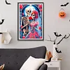 (40*60cm)Skull Tarot - Full Round Drill Diamond Painting
