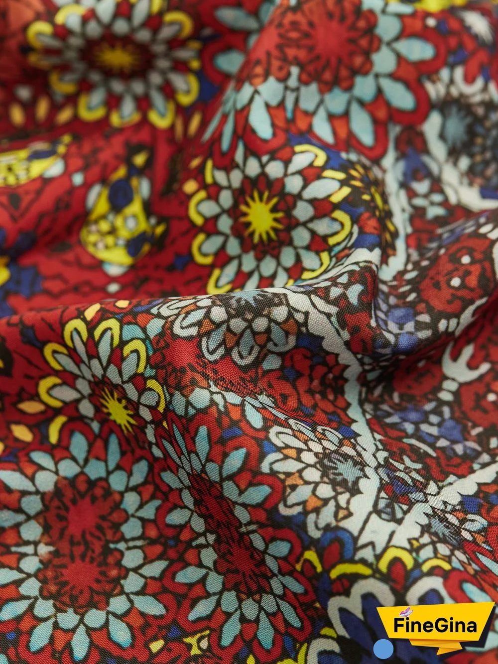 Round Neck Painted Short Sleeve Tops