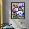 Iris - 11CT Counted Cross Stitch - 40*50cm - Flower