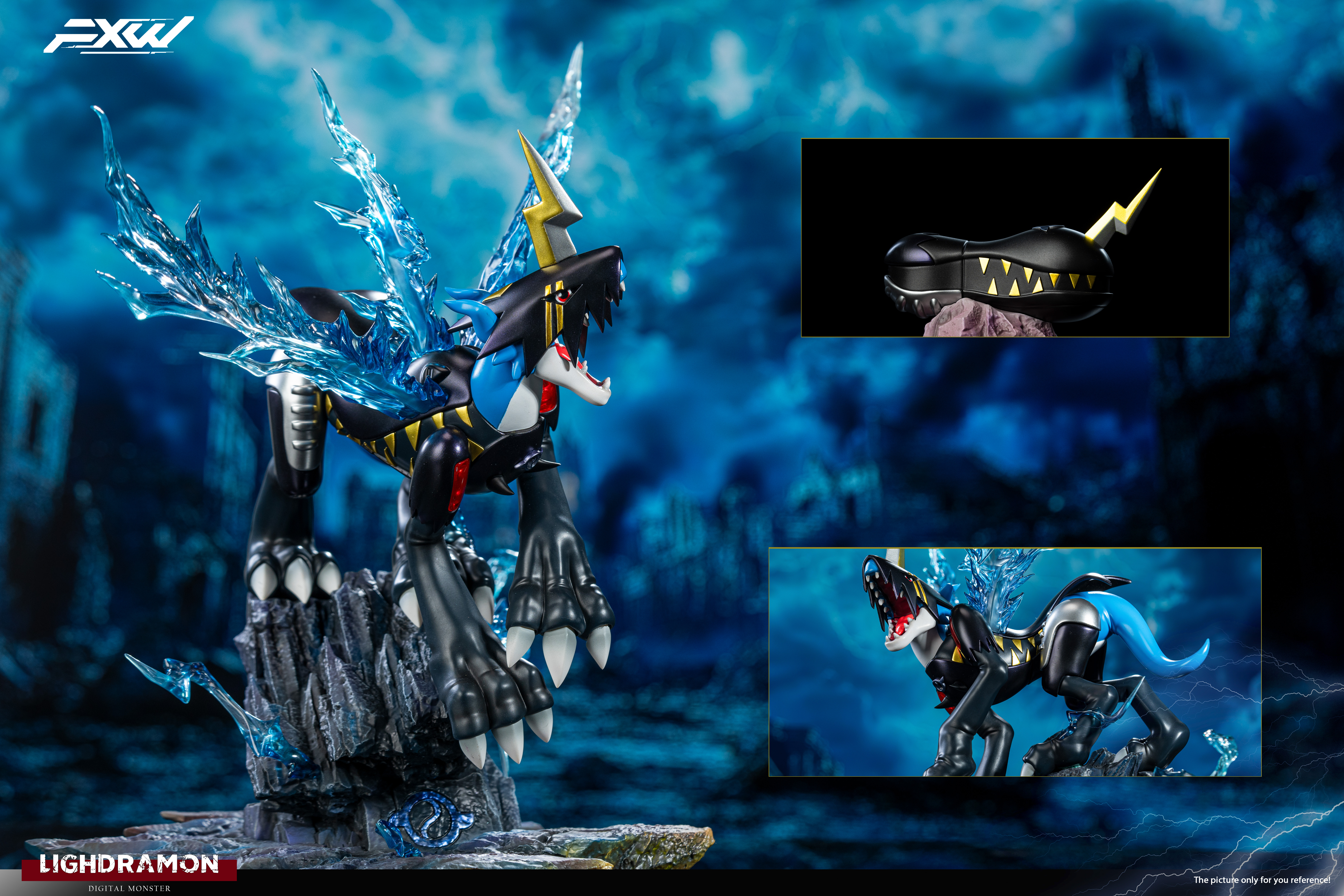 FXW Studio - Digimon Lighdramon Statue(GK)-
