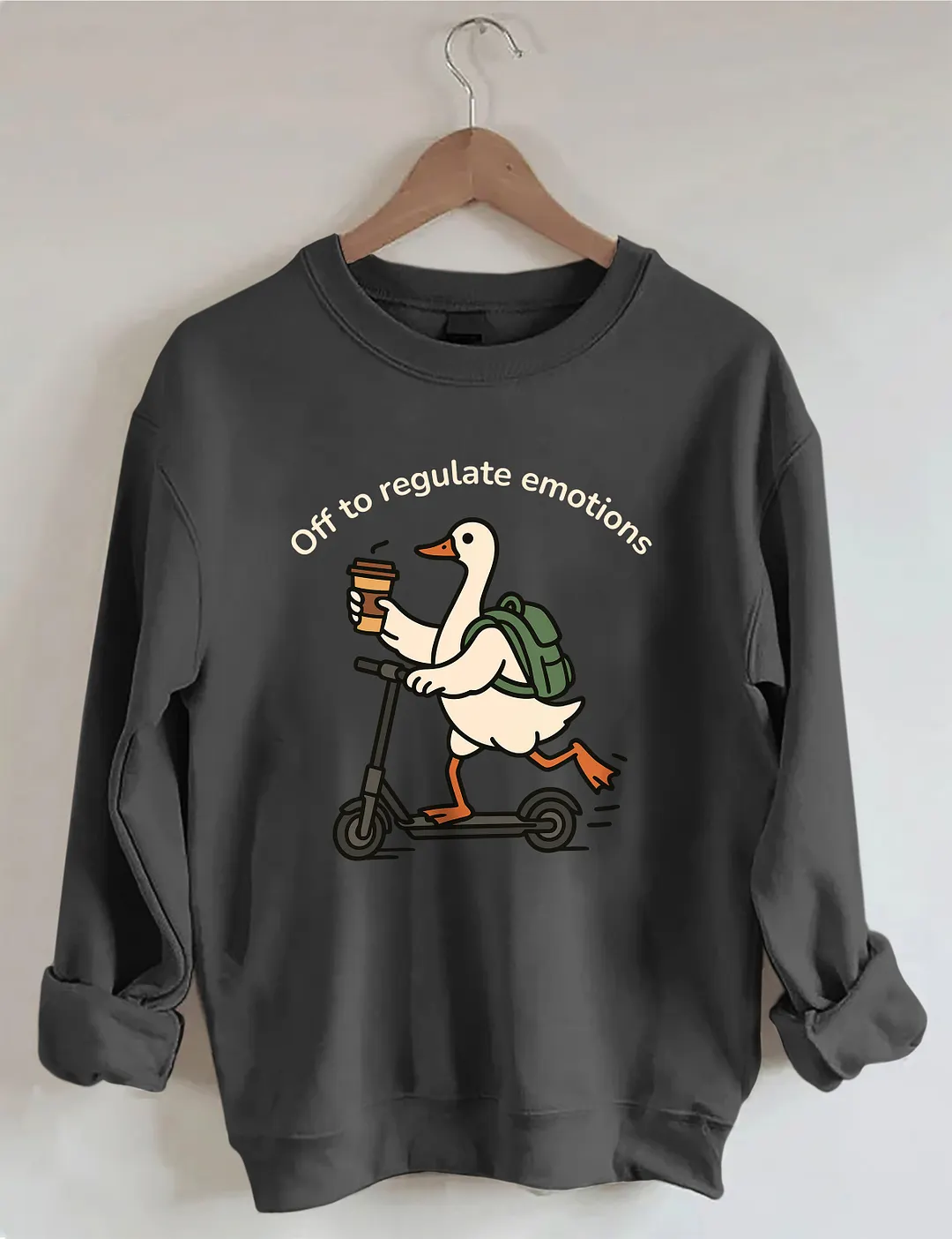 Off To Regulate Emotions Sweatshirt