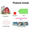 (US Only)Acrylic 2D Flat Print Farm DIY Diamond Painting Tabletop Ornaments Kit Decor