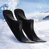 1 Pair Scooter Sled Ski Sleigh Snow Sledge Board Set Ski Scooter for Child Kids