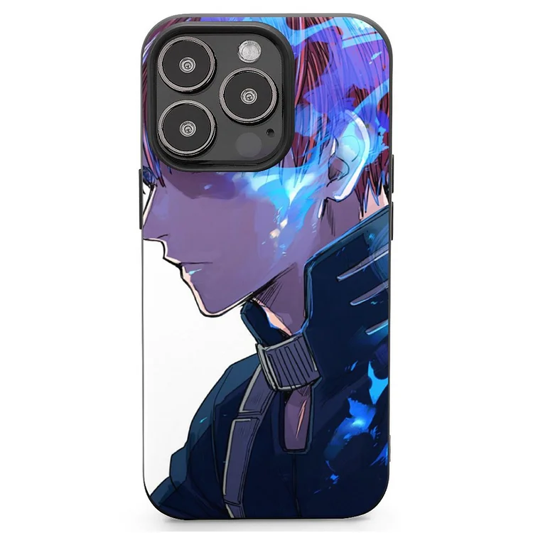 Shoto Todoroki Anime My Hero Academia Phone Case(46) Mobile Phone Shell IPhone 13 and iPhone14 Pro Max and IPhone 15 Plus Case - Heather Prints Shirts