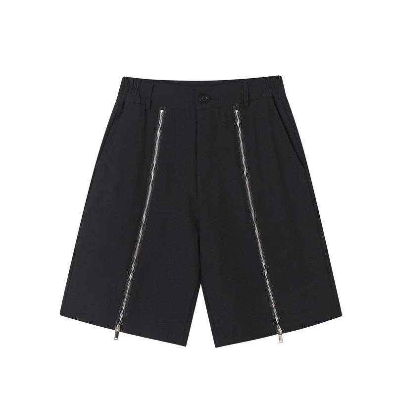 Aonga Zip Front Smart Shorts