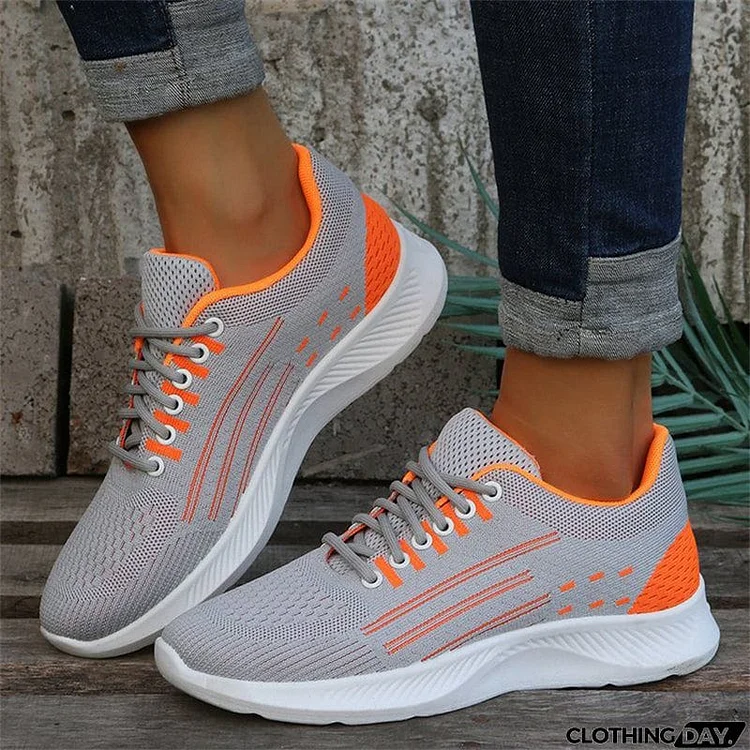 Comfort Breathable Mesh Running Shoes for Women