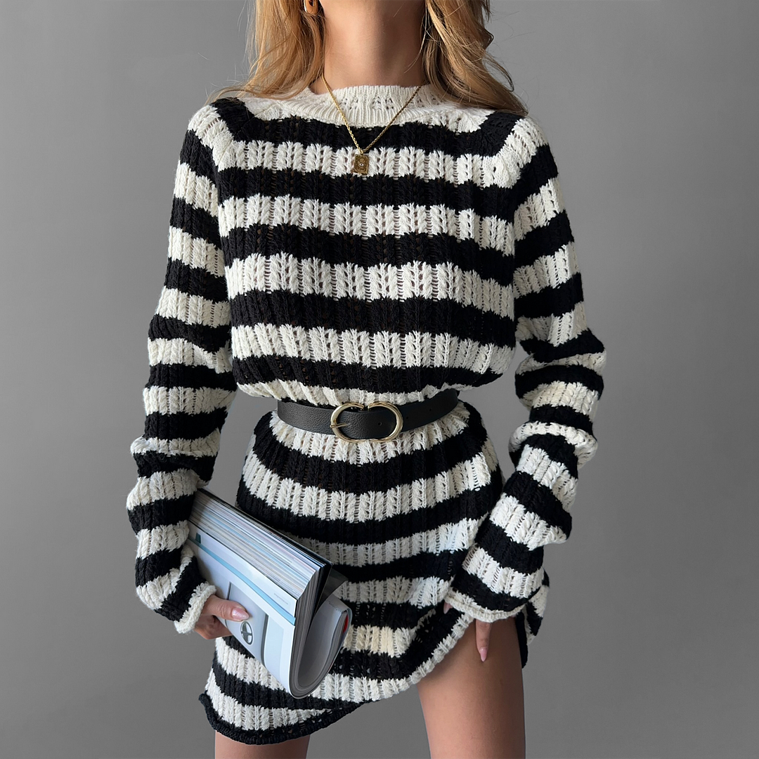 Oversize Textured Pullover、、URBENIE