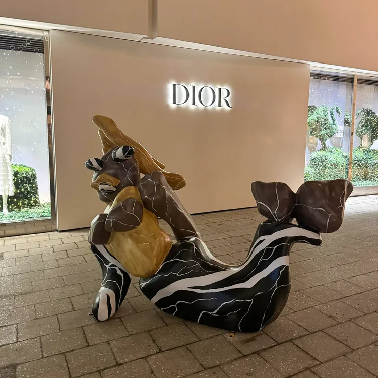 Mermaid Sculpture Outdoor Art Installation