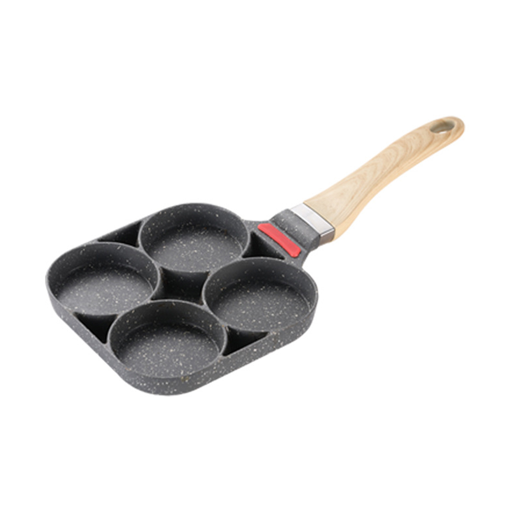 

Four-Hole Omelet Pan Small Mini Non-Stick Fried Eggs Mold, 501 Original