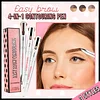🎁2024 New Year Hot Sale🎁 4-in-1 Brow Contour & Highlight Pen