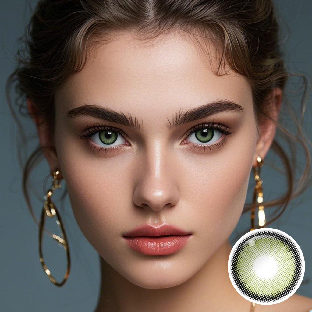 Diamond N Ever Green Contacts
