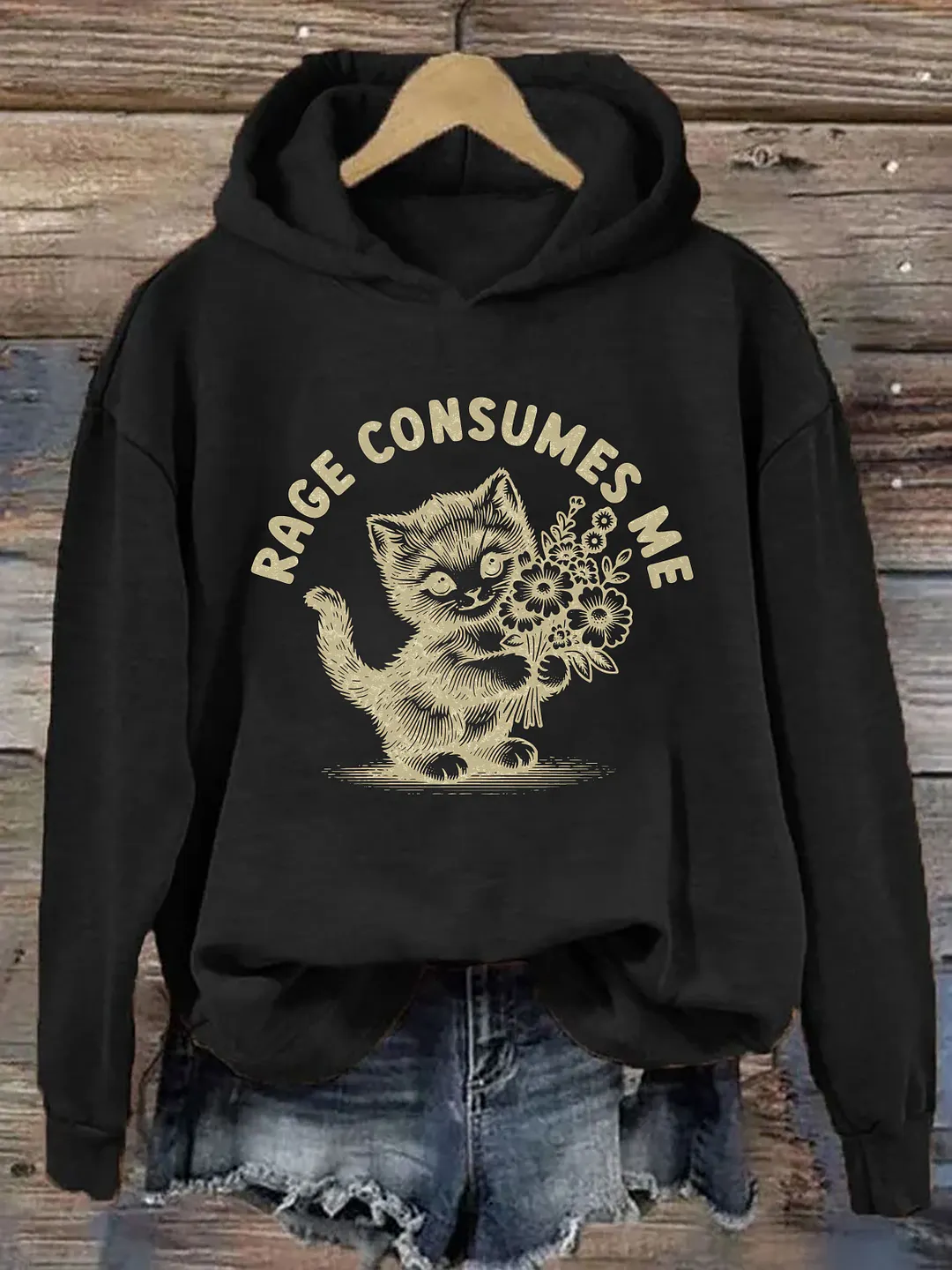 Rage Consumes Me Hoodie