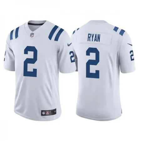 Men's Indianapolis Colts #2 Matt Ryan White Limited Stitched Football Jersey