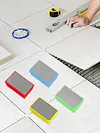 4Pcs Diamond Hand Polishing Pad Tile Glass Grinding Block Pad for Burr Removal