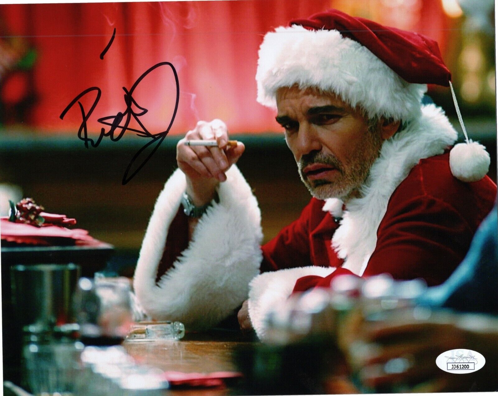 ~ BILLY BOB THORNTON Authentic Hand-Signed BAD SANTA