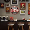 Deep Rock Gasoline - Round Metal Tin Signs(12*12Inch) - Garage