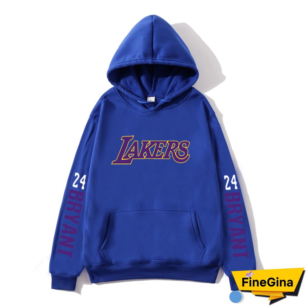 Nba Sweatshirt Lakers Bryant 24 Men's And Women's Sweatshirt