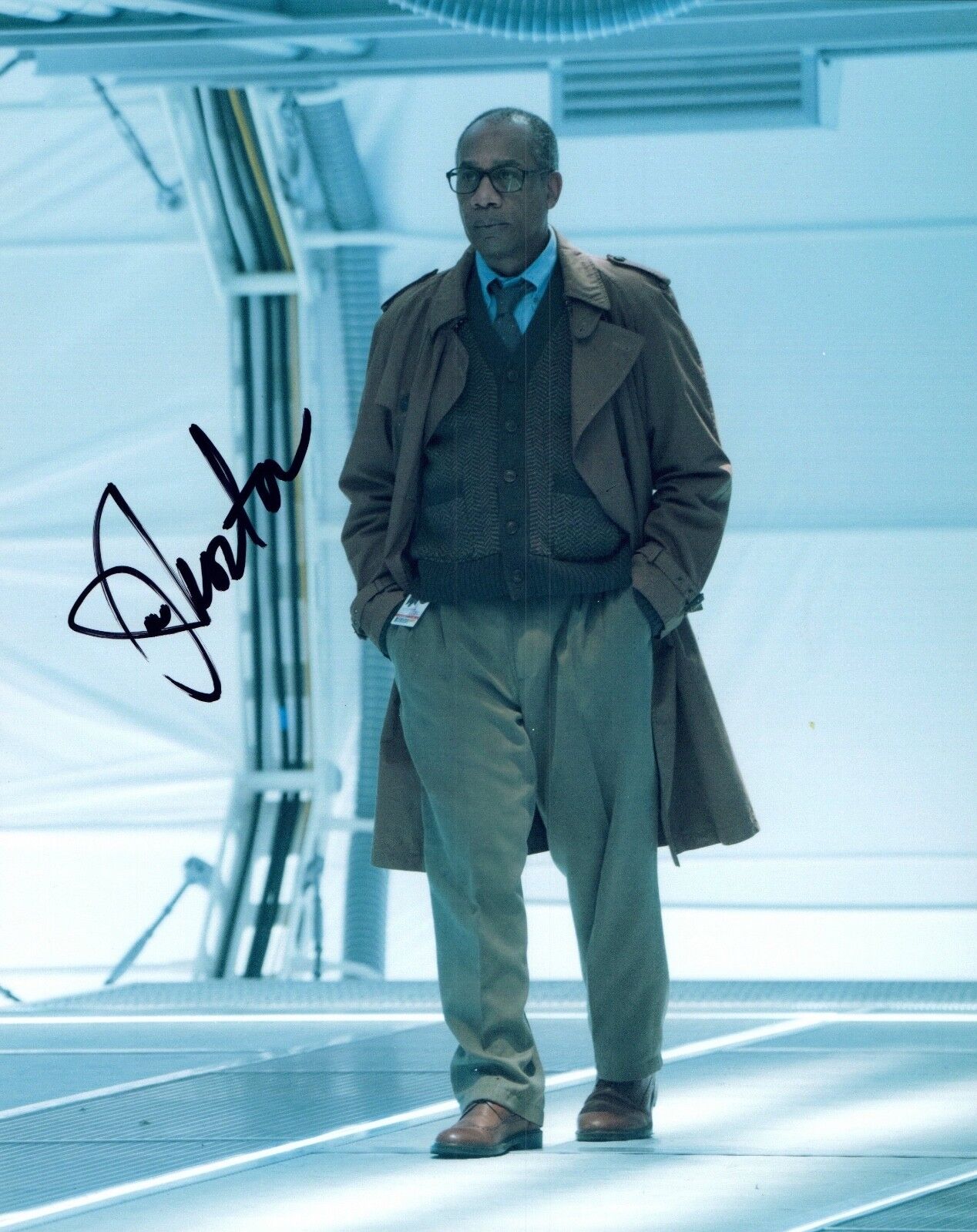 Joe Morton Signed Autographed 8x10 Photo Poster painting JUSTICE LEAGUE COA