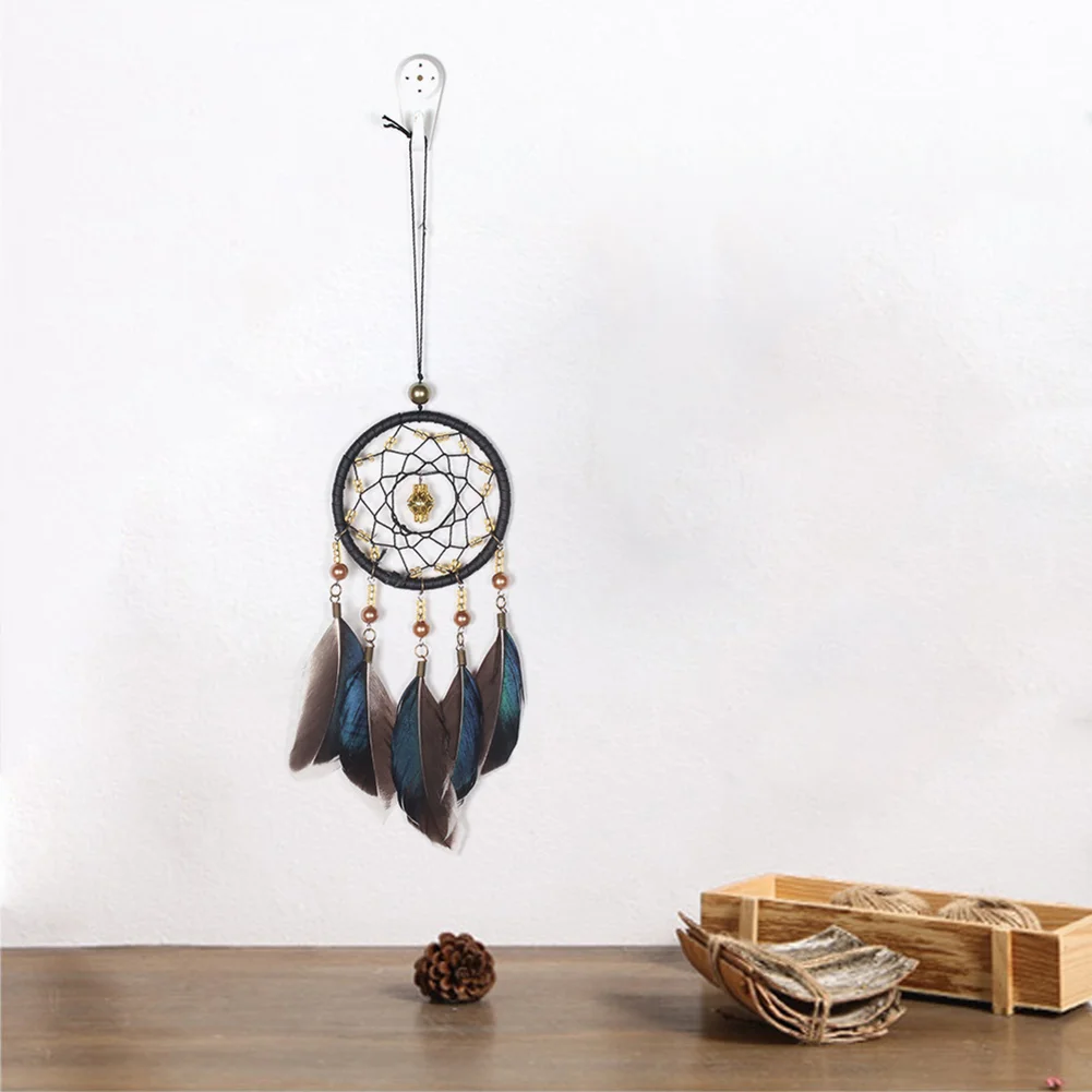 Retro Dream Catcher Pendant Home Car Hanging Feather Dreamcatcher Ornaments