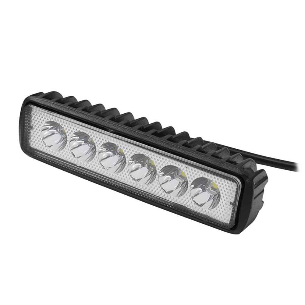 

18W 6 inch LED Work Light Bar Flood Offroad Car Boat Truck Driving Fog Lamp, 501 Original