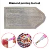DIY Diamonds Painting Tray Plate Rhinestones Tray Sorting Accessories (Gray)