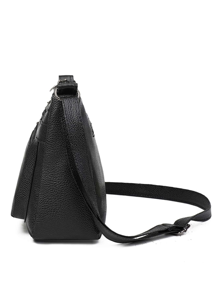 Pebble Embossed Square Bag