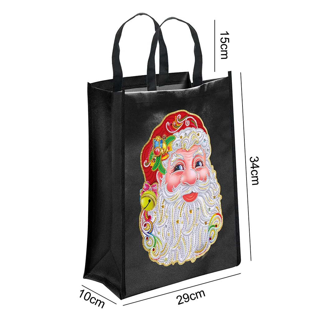 DIY Diamond Painting Eco-Friendly Bag - Santa Claus